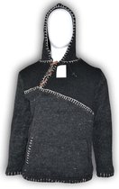 zwaar Wollen winter jack Maat M Unisex met box pocket