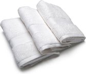 Handdoek Wit 50x100 cm - 5 stuks