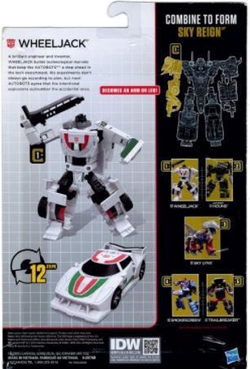 transformers combiner wars wheeljack