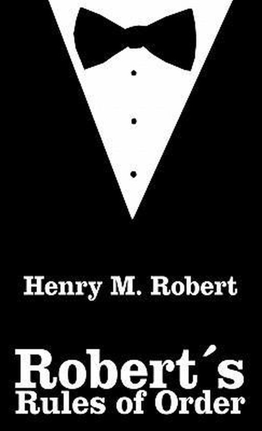 Robert's Rules of Order - cover
