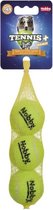 Nobby Tennisbal met piep - Geel - Ø 5,1 cm - 3 stuks