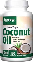 Coconut Oil (Organic Extra Virgin) 120 capsules - extra vergiene biologische kokosolie | Jarrow Formulas