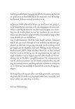 Tekst over het schrijven van het boek "Doorstart" en een dankwoord.