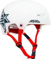 Rekd Skatehelm Semi Transparant Unisex Wit Maat 54/55