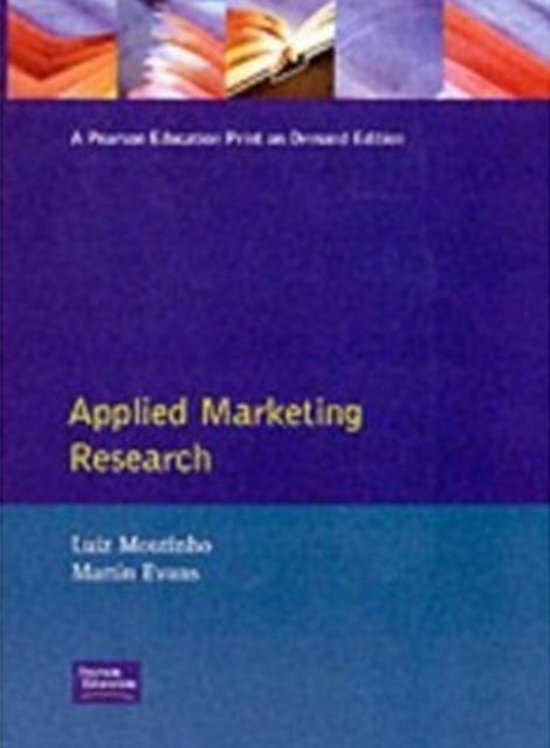 Applied Marketing Research - cover