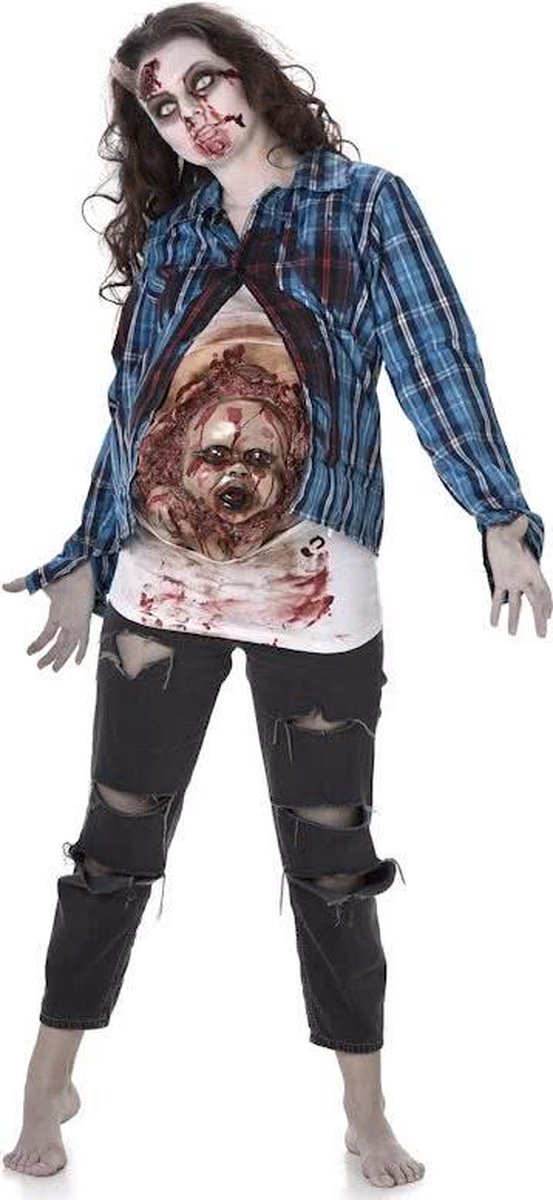 Partychimp - Baby Zombie Shirt- verkleedkleding