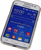 TPU Backcover Case Hoesje voor Galaxy Core Prime G360F Wit