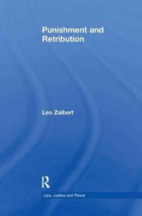 Punishment and Retribution - cover