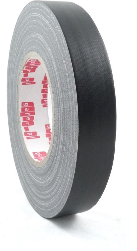 GAFER.PL MAX Gaffer tape noir - 25mm x 50m