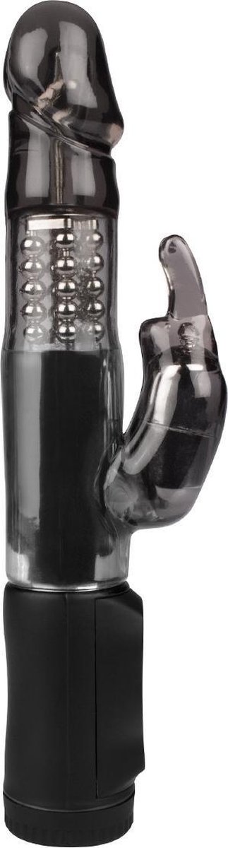 Rabb It - Vibrators voor vrouwen - Rabbit en Tarzan vibrator - Clitoris stimulator - G spot - Zwart