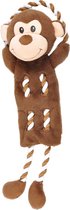 Flamingo Hondenspeelgoed Cordy Aap - Bruin - 15 x 8 x 41 cm