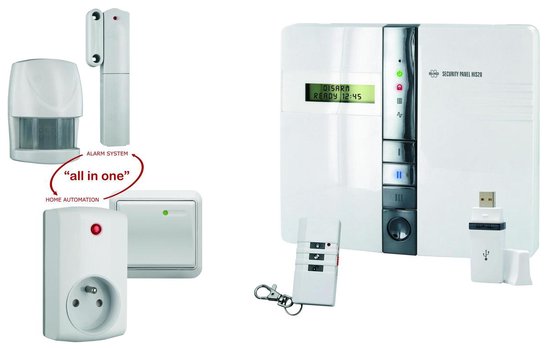 ELRO AS90S Home Slim Draadloos Alarmsysteem - Wifi - GSM Functie Als Beste Getest 1024x358
