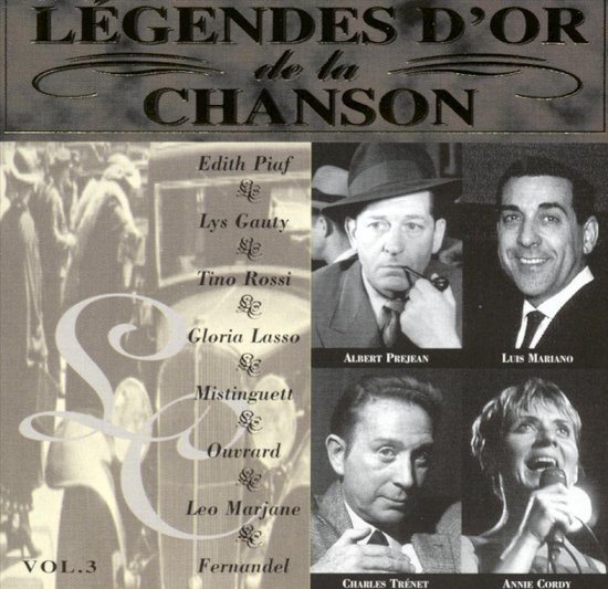 Foto: L gendes d or de la chanson vol 3