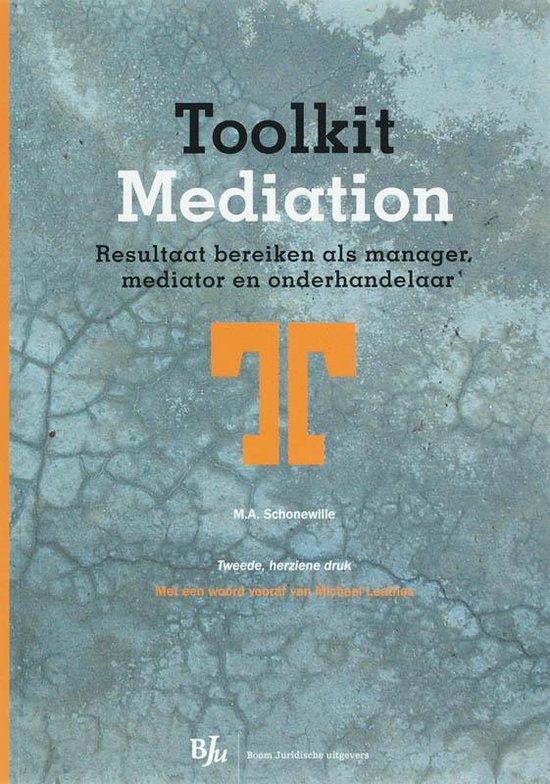Cover van het boek 'Toolkit Mediation / druk 2' van M.A. Schonewille