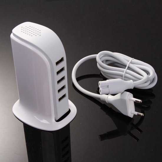 USB HUB 5 poorts 30W STERK oplader geschikt voor meerdere apparaten te  gelijk - Apple... | bol.com