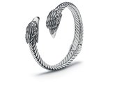 SILK Jewellery - Zilveren Armband / Bangle Eagle - Fierce - S31.S - Maat S