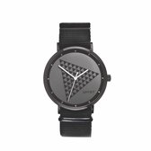 Official GMTRY Horloge - Polygon Series Dark Grey (1 Watch + 2 Straps Black & Grey)