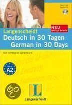Langenscheidt Deutsch in 30 Tagen / German in 30 Days. Buch, Audio-CD, Verb-Fix