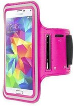 Samsung Galaxy S5 sports armband case Donker Roze Dark Pink