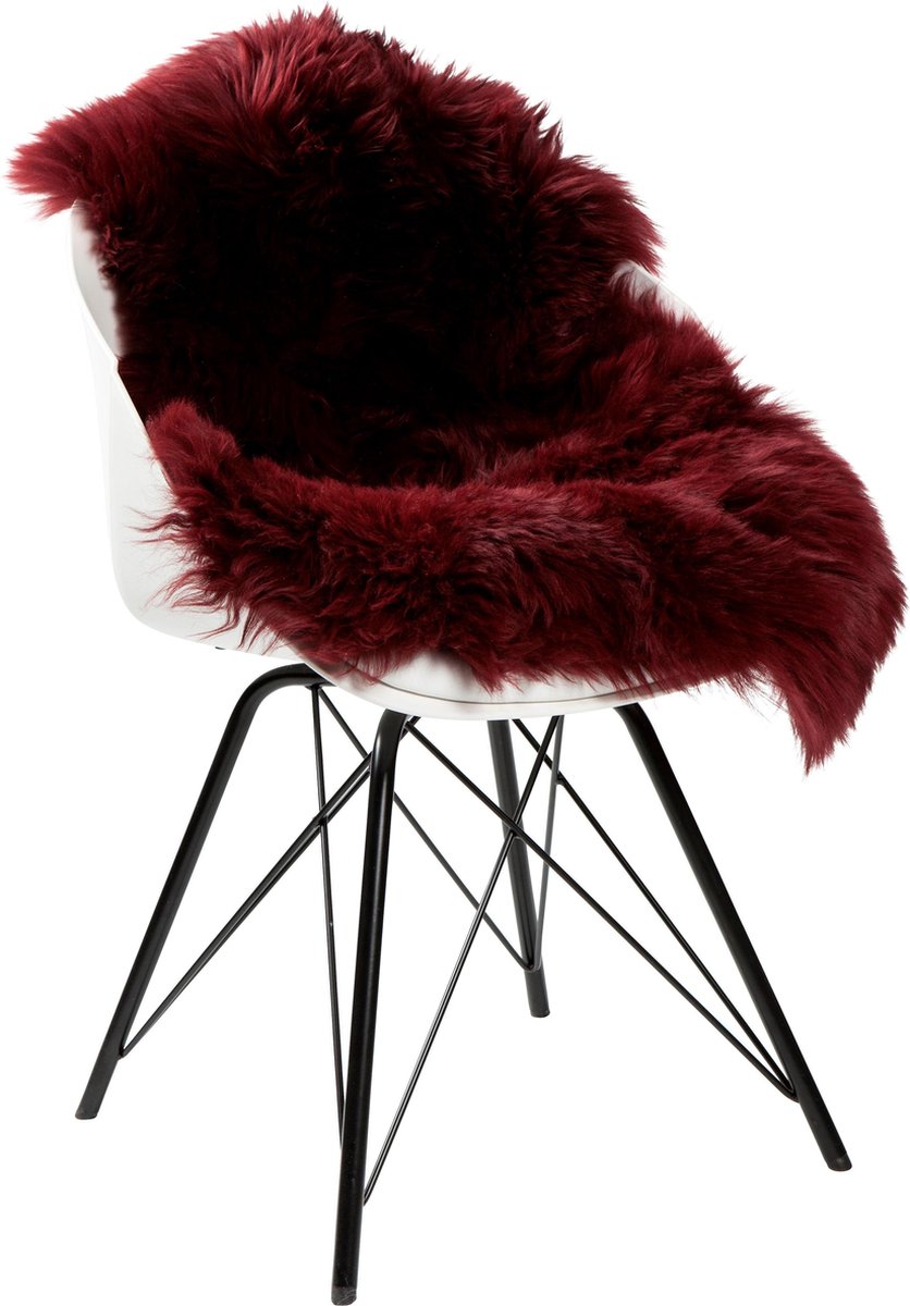 Schapenvacht | Merlot | 100 x 65cm