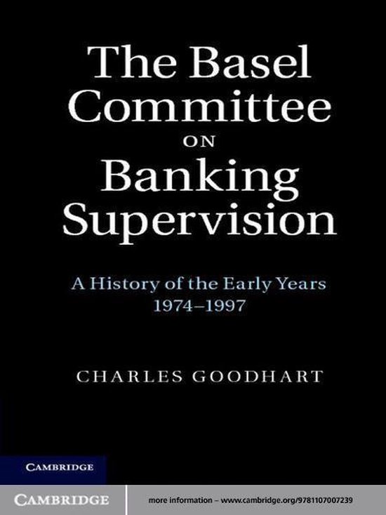 The Basel Committee on Banking Supervision - cover