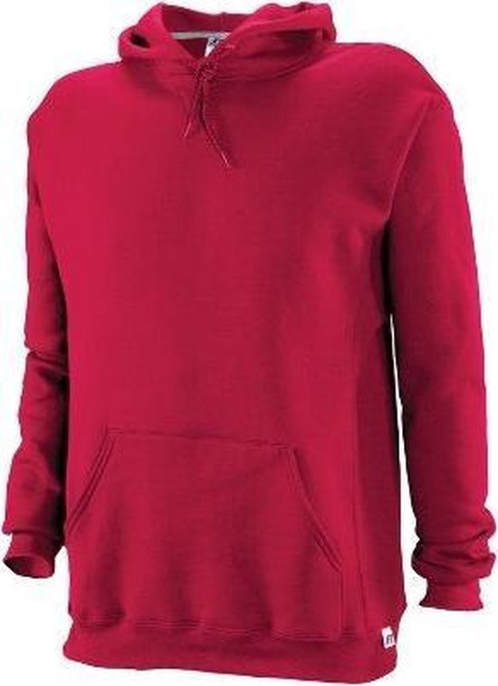 Russell Athletic Adult Dri-Power Hooded Sweatshirt - Rood - Medium
