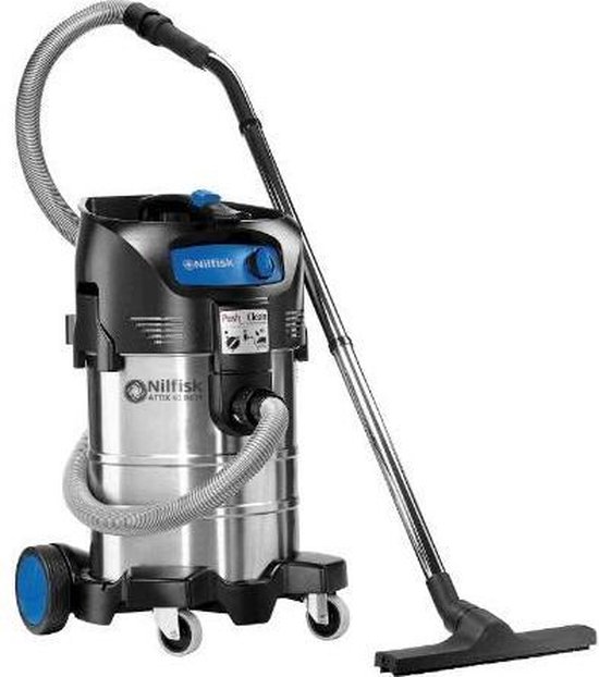 Nilfisk Attix 40-01 PC INOX - Compacte nat/droogzuiger