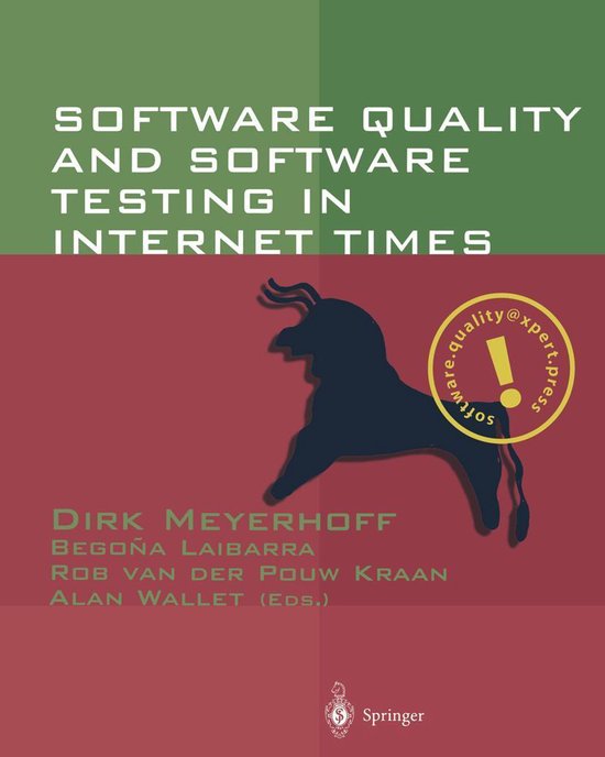 Software Quality and Software Testing in Internet Times - cover