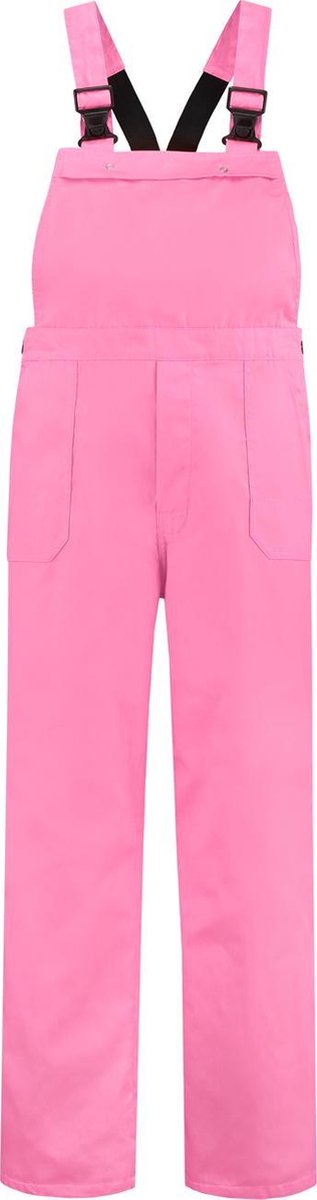 EM Workwear Tuinbroek Polyester/Katoen  Roze - Maat 152