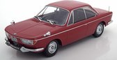 BMW 2000 CS Coupe 1965 Donkerrood 1/18 KK Scale Limited Edition 1000 pcs