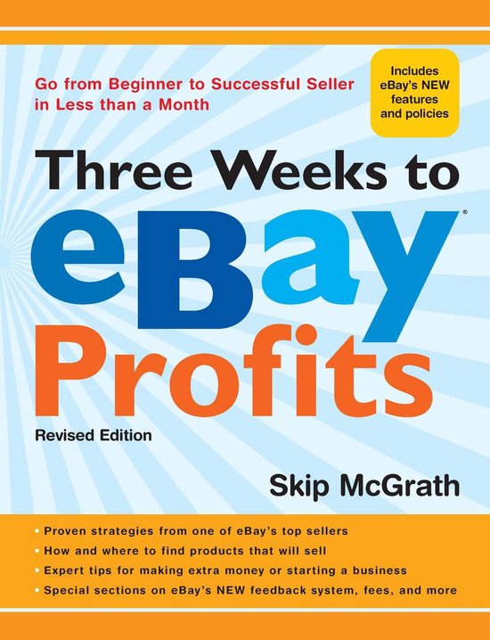 Three Weeks to eBay® Profits, Revised Edition - cover