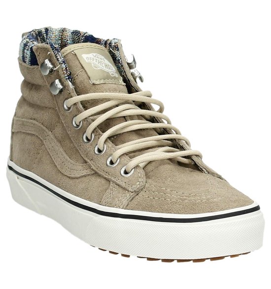 bol.com | Vans Sk8-Hi Mte - Skate hoog - Beige Khaki/Woven Chevron - 40