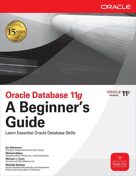 Oracle Database 11G - cover