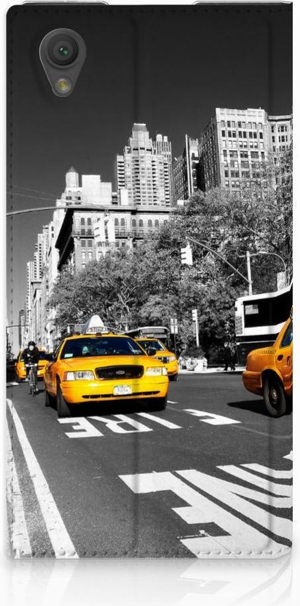 Sony Xperia L1 Book Cover New York Taxi