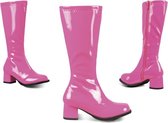 Laarzen Retro - kinderen - neon roze - maat 30