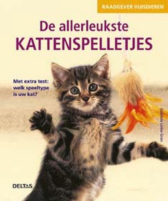 Cover van het boek 'De allerleukste kattenspelletjes'