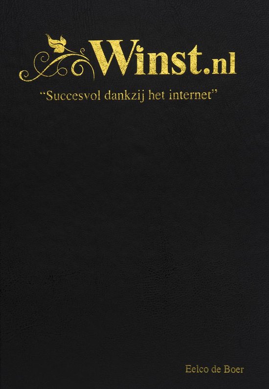 Cover van het boek 'Winst.nl' van Eelco de Boer