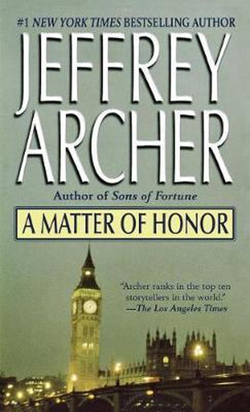 A Matter of Honor - cover