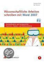 Wissenschaftliche Arbeiten schreiben mit Word 2007