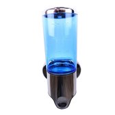 WillieJan Zeep Dispenser - Blauw met Chroom - 400 ml - Roestvrij ABS - Muurbevestiging