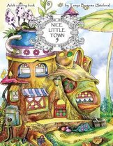 Nice Little Town 5 Adult Coloring Book - Tatiana Bogema - Kleurboek voor volwassenen