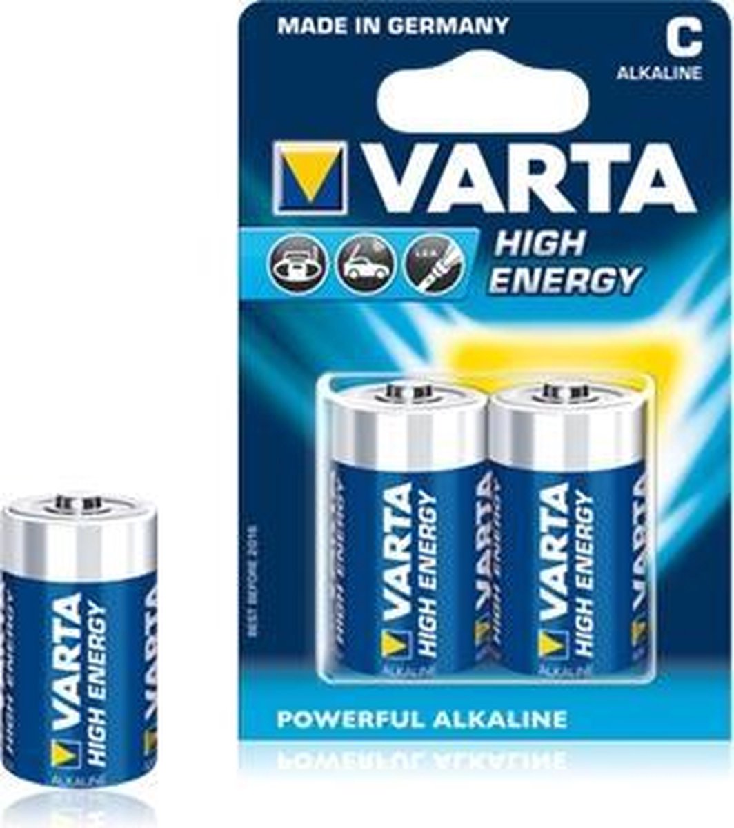 Varta High Energy Alkaline 1.5V niet-oplaadbare batterij