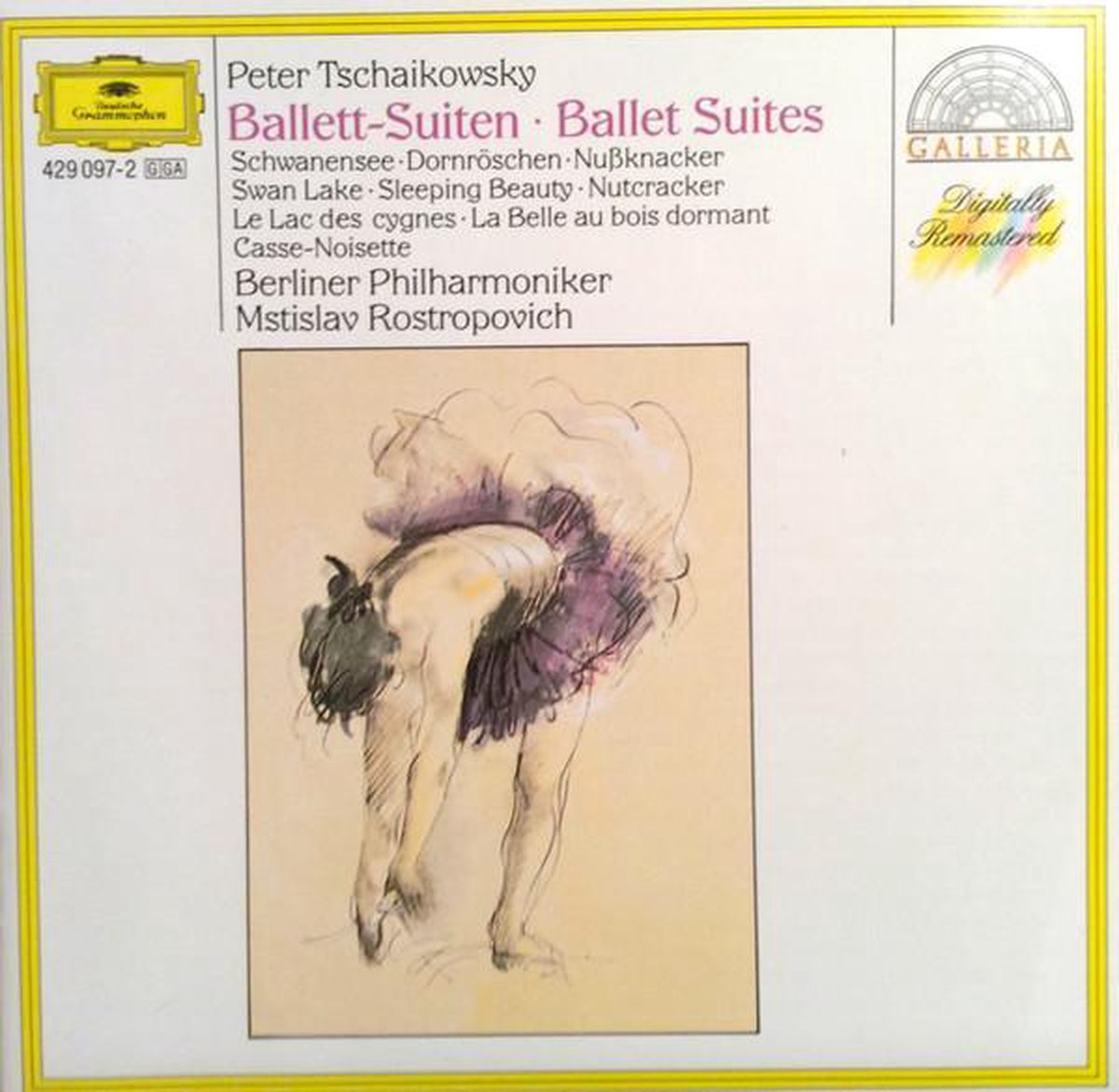 Peter Tschaikowsky*, Mstislav Rostropovich, Berlin Philharmonic Orchestra* ‎– Ballett Suiten