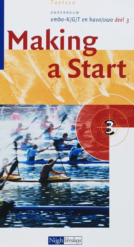 Cover van het boek 'Making a start / vmbo K/G/T havo/vwo / deel Toetsen + CD'