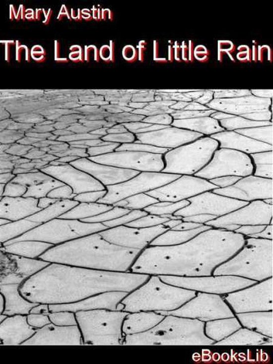 The Land of Little Rain - cover
