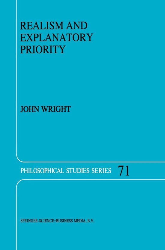 Philosophy and Religion (R0) - Realism and Explanatory Prior ... - cover