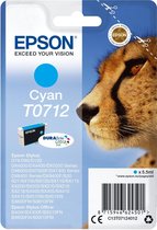 Epson T0712 - Inktcartrdige /  Cyaan