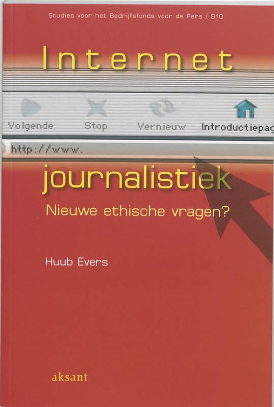 Cover van het boek 'Internetjournalistiek / druk 1' van H.J. Evers