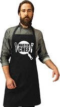 Master Chef  keukenschort zwart heren en dames