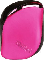 Tangle Teezer Compact Styler Universeel Paddle haarborstel Zwart, Roze 1 stuk(s)
